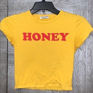 HONEY crop top 🍯
